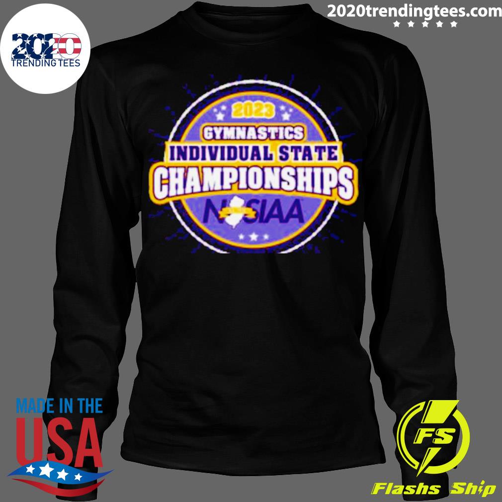 Official njsiaa 2023 Gymnastics Individual State - Adult & Kids T-Shirts, Sweatshirts & Hoodies apparel design preview 4