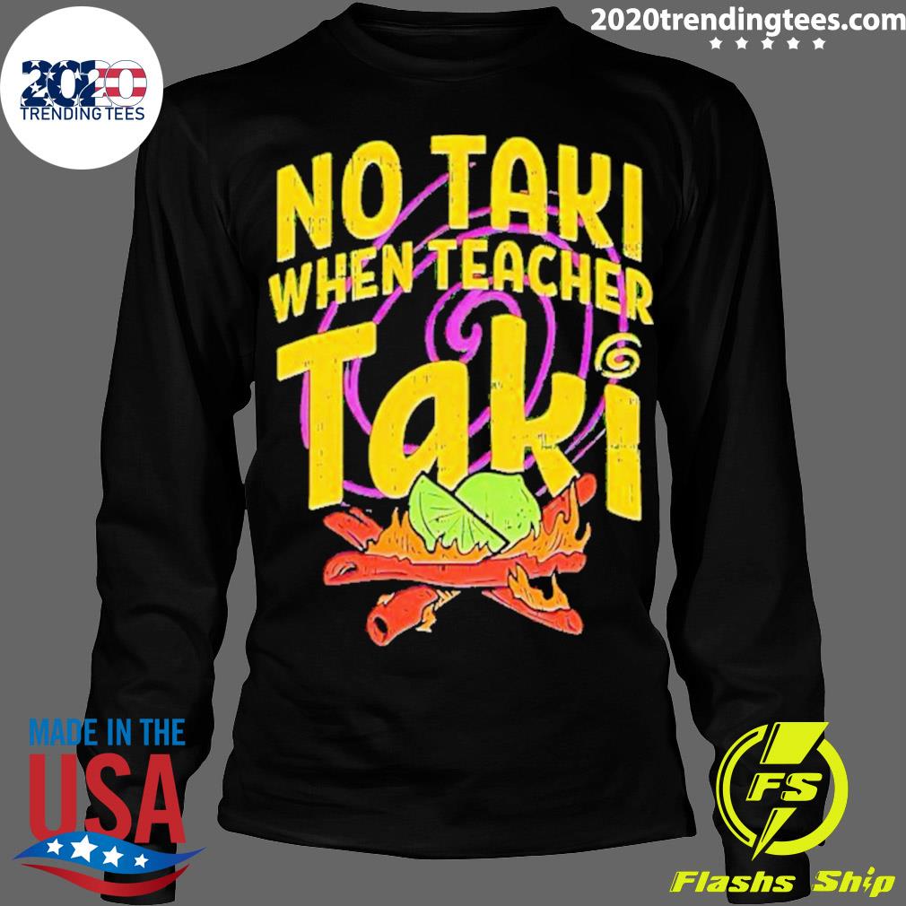 Official no Talk When Teacher - Adult & Kids T-Shirts, Sweatshirts & Hoodies apparel design preview 4