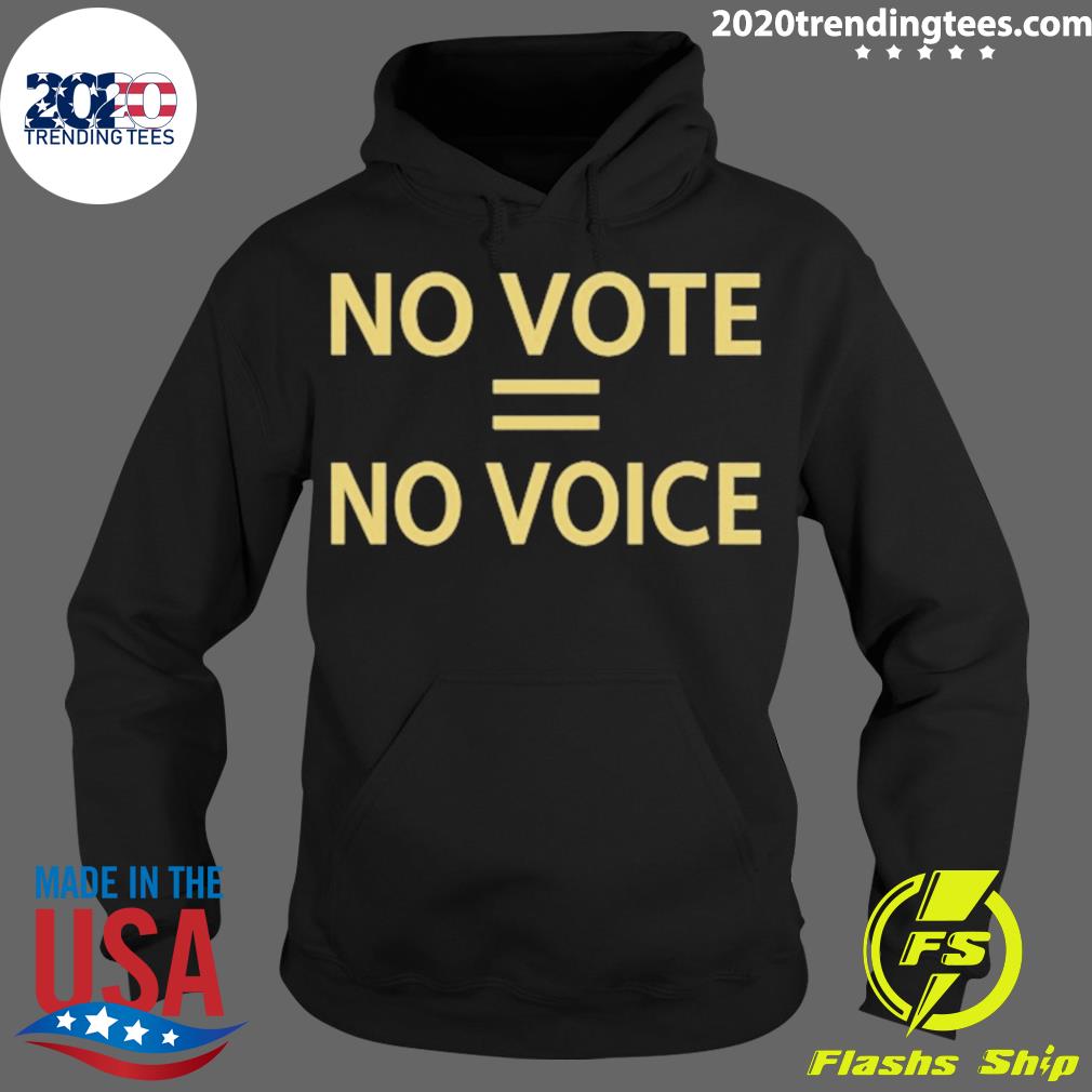 Official no Vote Voice - Adult & Kids T-Shirts, Sweatshirts & Hoodies apparel design preview 2