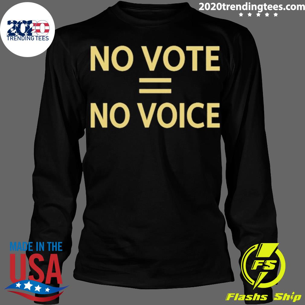 Official no Vote Voice - Adult & Kids T-Shirts, Sweatshirts & Hoodies apparel design preview 4