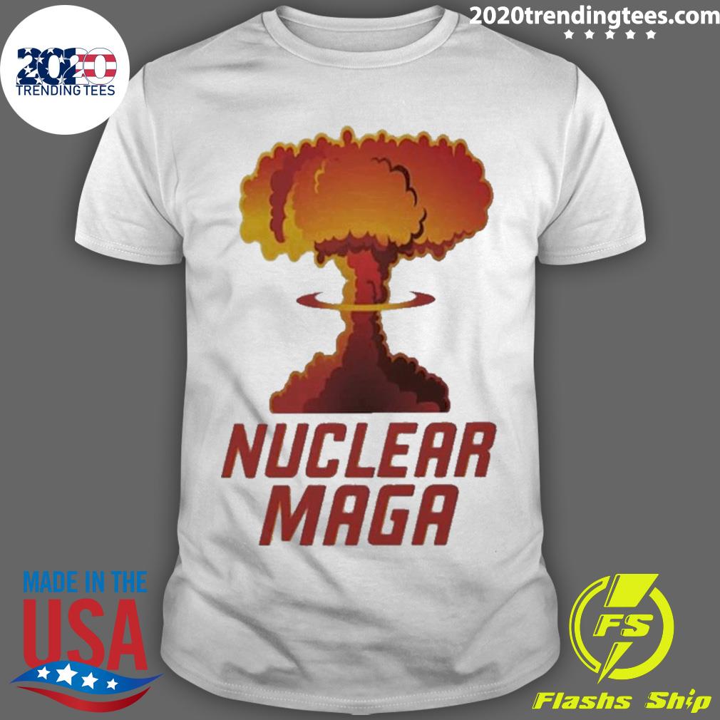 Official nuclear Maga Explosion - Adult & Kids T-Shirts, Sweatshirts & Hoodies apparel design preview 1