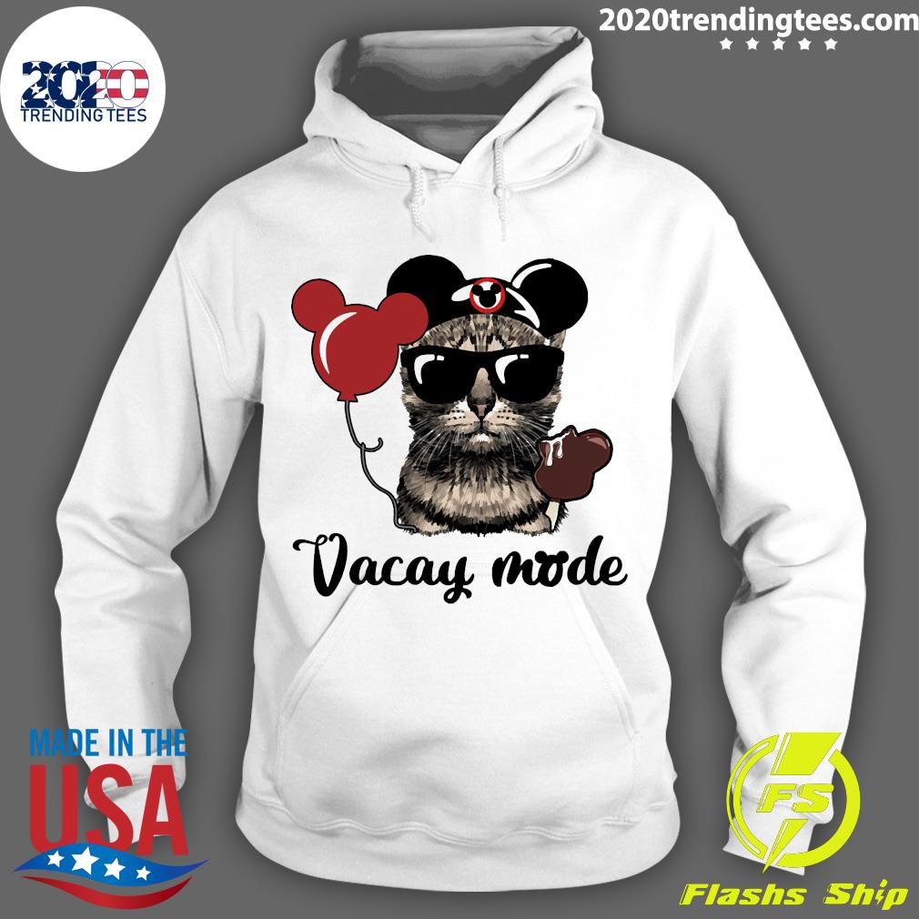 Official Nurse Cat Vacay Mode - Adult & Kids T-Shirts, Sweatshirts & Hoodies apparel design preview 2
