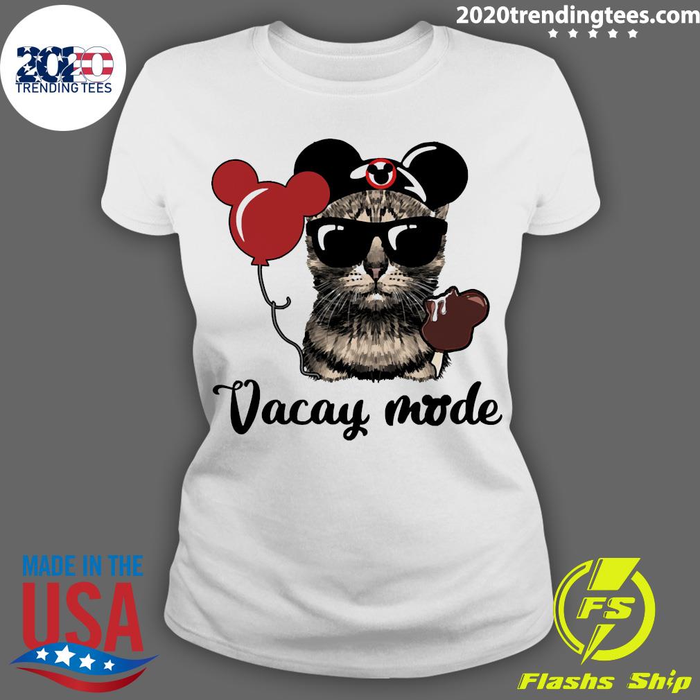 Official Nurse Cat Vacay Mode - Adult & Kids T-Shirts, Sweatshirts & Hoodies apparel design preview 3