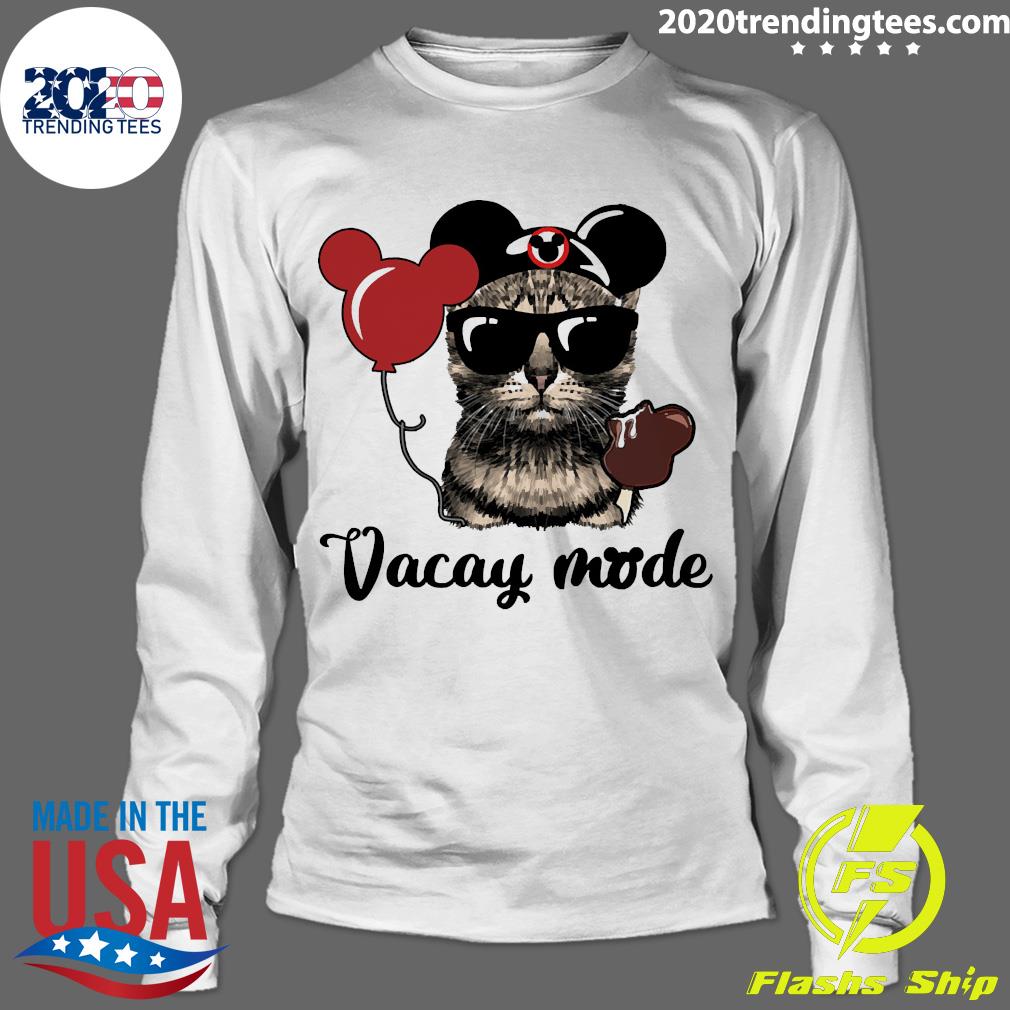 Official Nurse Cat Vacay Mode - Adult & Kids T-Shirts, Sweatshirts & Hoodies apparel design preview 4