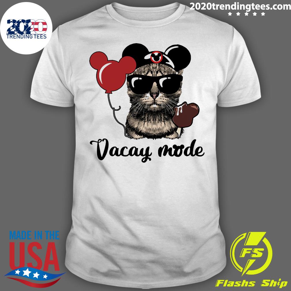 Official Nurse Cat Vacay Mode - Adult & Kids T-Shirts, Sweatshirts & Hoodies apparel design preview 1