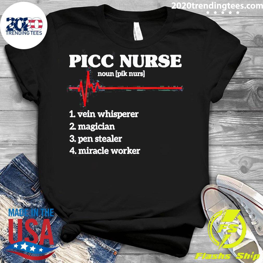 Official Nursing Picc Team Nurse Registered Therapy - Adult & Kids T-Shirts, Sweatshirts & Hoodies apparel design preview 3