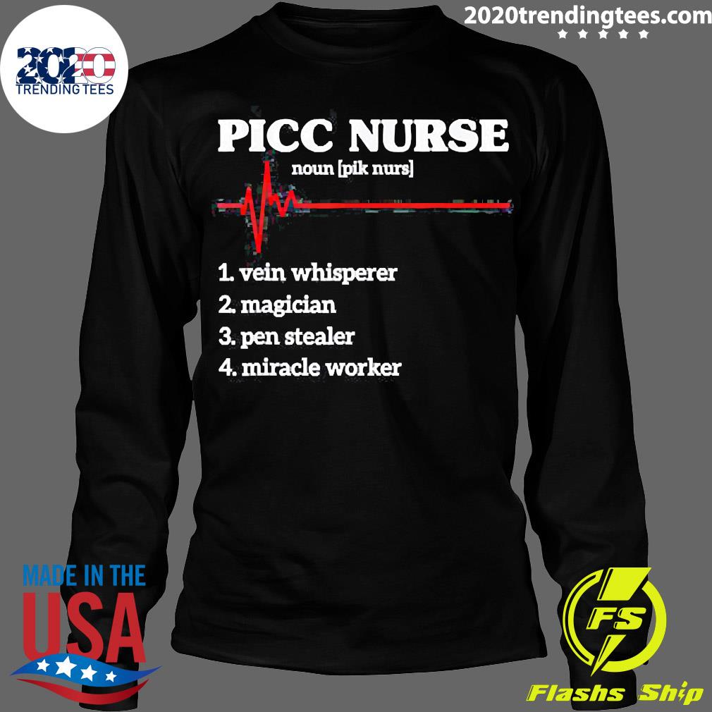 Official Nursing Picc Team Nurse Registered Therapy - Adult & Kids T-Shirts, Sweatshirts & Hoodies apparel design preview 4