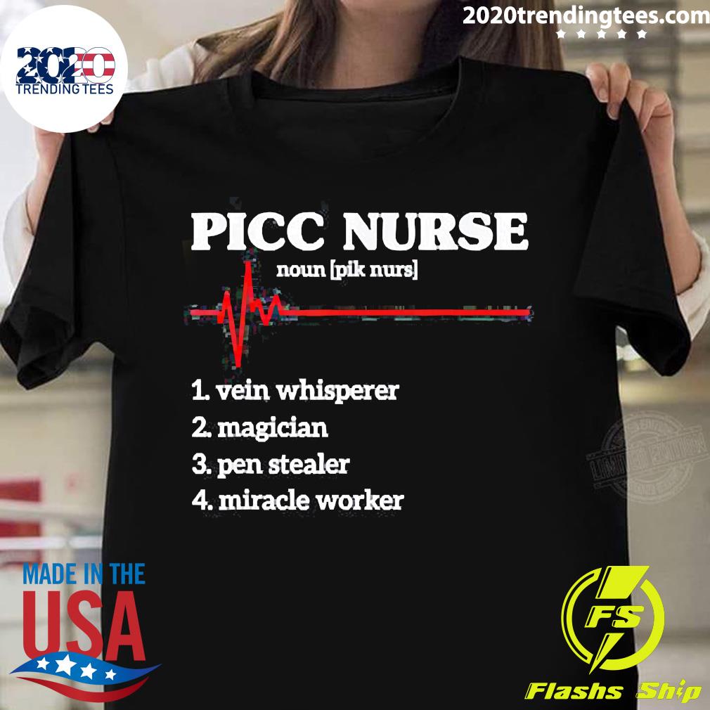 Official Nursing Picc Team Nurse Registered Therapy - Adult & Kids T-Shirts, Sweatshirts & Hoodies apparel design preview 1