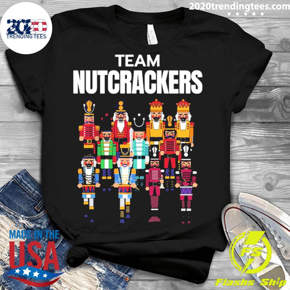 Official nutcracker Team Nutcrackers Christmas - Adult & Kids T-Shirts, Sweatshirts & Hoodies apparel design preview 3
