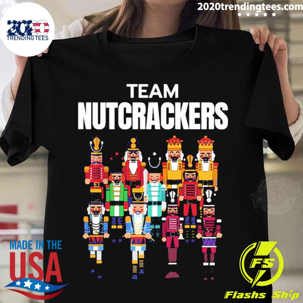 Official nutcracker Team Nutcrackers Christmas - Adult & Kids T-Shirts, Sweatshirts & Hoodies apparel design preview 1