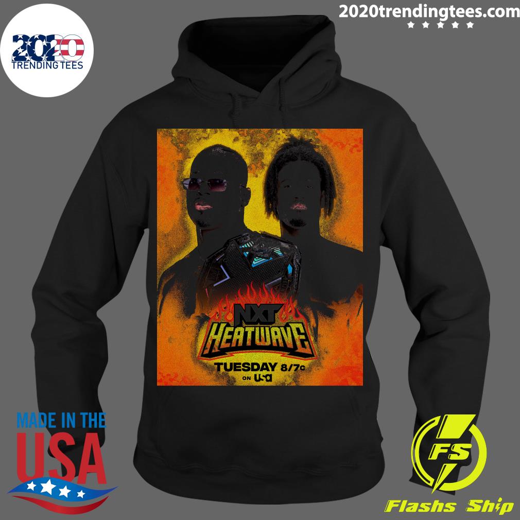 Official nXT Heatwave Tuesday 8 7c On USA - Adult & Kids T-Shirts, Sweatshirts & Hoodies apparel design preview 2