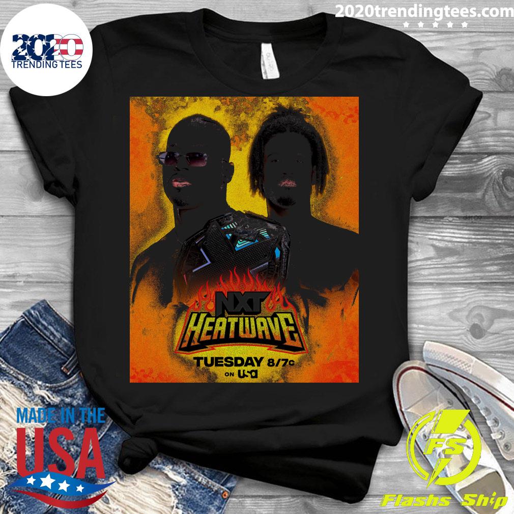 Official nXT Heatwave Tuesday 8 7c On USA - Adult & Kids T-Shirts, Sweatshirts & Hoodies apparel design preview 3