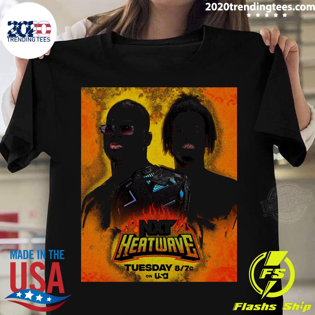 Official nXT Heatwave Tuesday 8 7c On USA - Adult & Kids T-Shirts, Sweatshirts & Hoodies apparel design preview 1