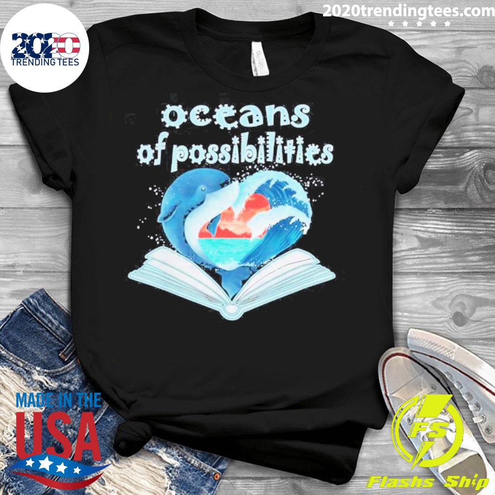 Official oceans Of Possibilities Summer Reading 2022 - Adult & Kids T-Shirts, Sweatshirts & Hoodies apparel design preview 3
