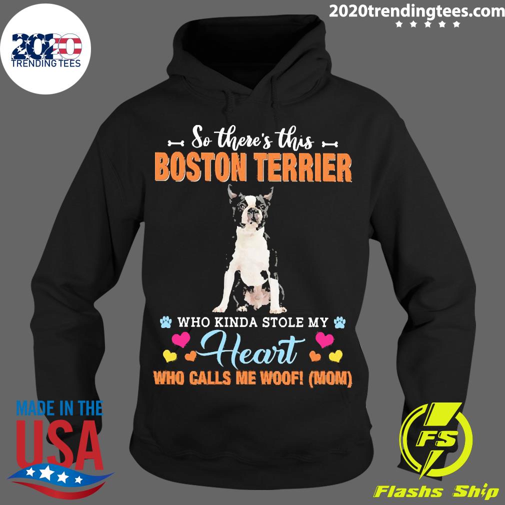 Official A Dog Kinda Stole My Heart So There's This - Adult & Kids T-Shirts, Sweatshirts & Hoodies apparel design preview 2