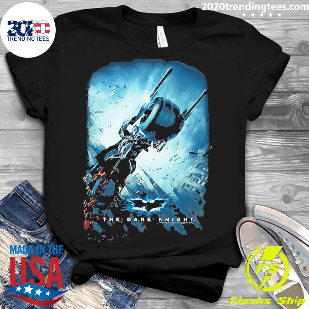 Official Batman Dark Knight Bat Pod Poster - Adult & Kids T-Shirts, Sweatshirts & Hoodies apparel design preview 3