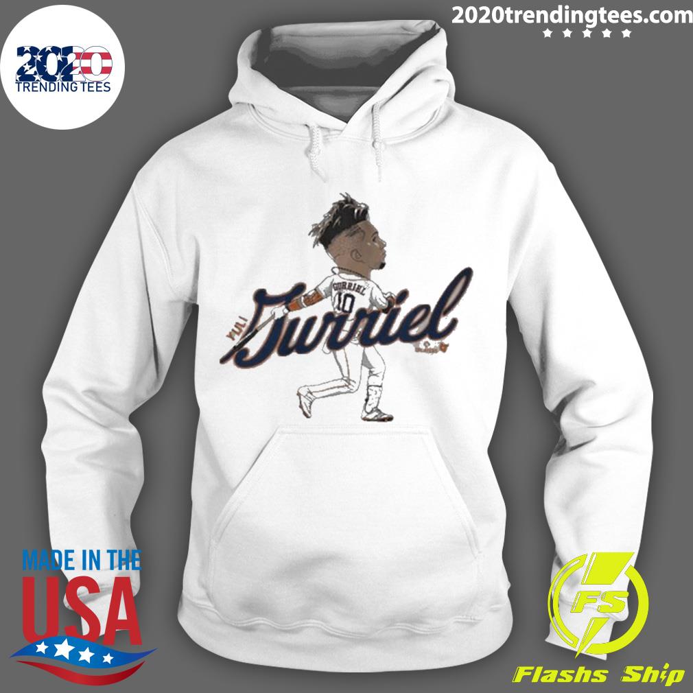 Official Yuli Gurriel Caricature - Adult & Kids T-Shirts, Sweatshirts & Hoodies apparel design preview 2