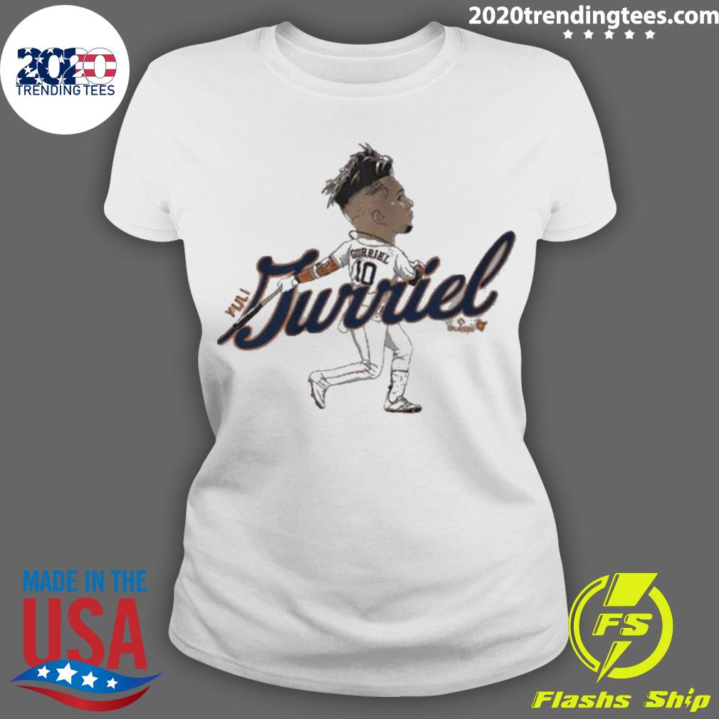 Official Yuli Gurriel Caricature - Adult & Kids T-Shirts, Sweatshirts & Hoodies apparel design preview 3