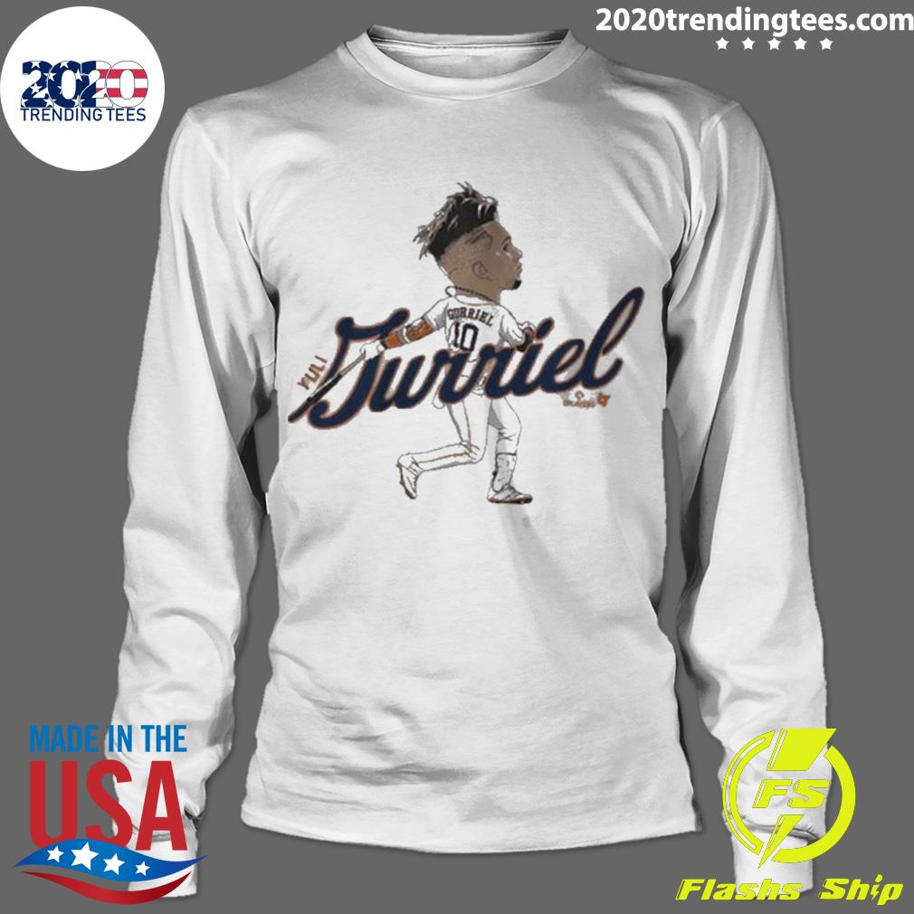 Official Yuli Gurriel Caricature - Adult & Kids T-Shirts, Sweatshirts & Hoodies apparel design preview 4