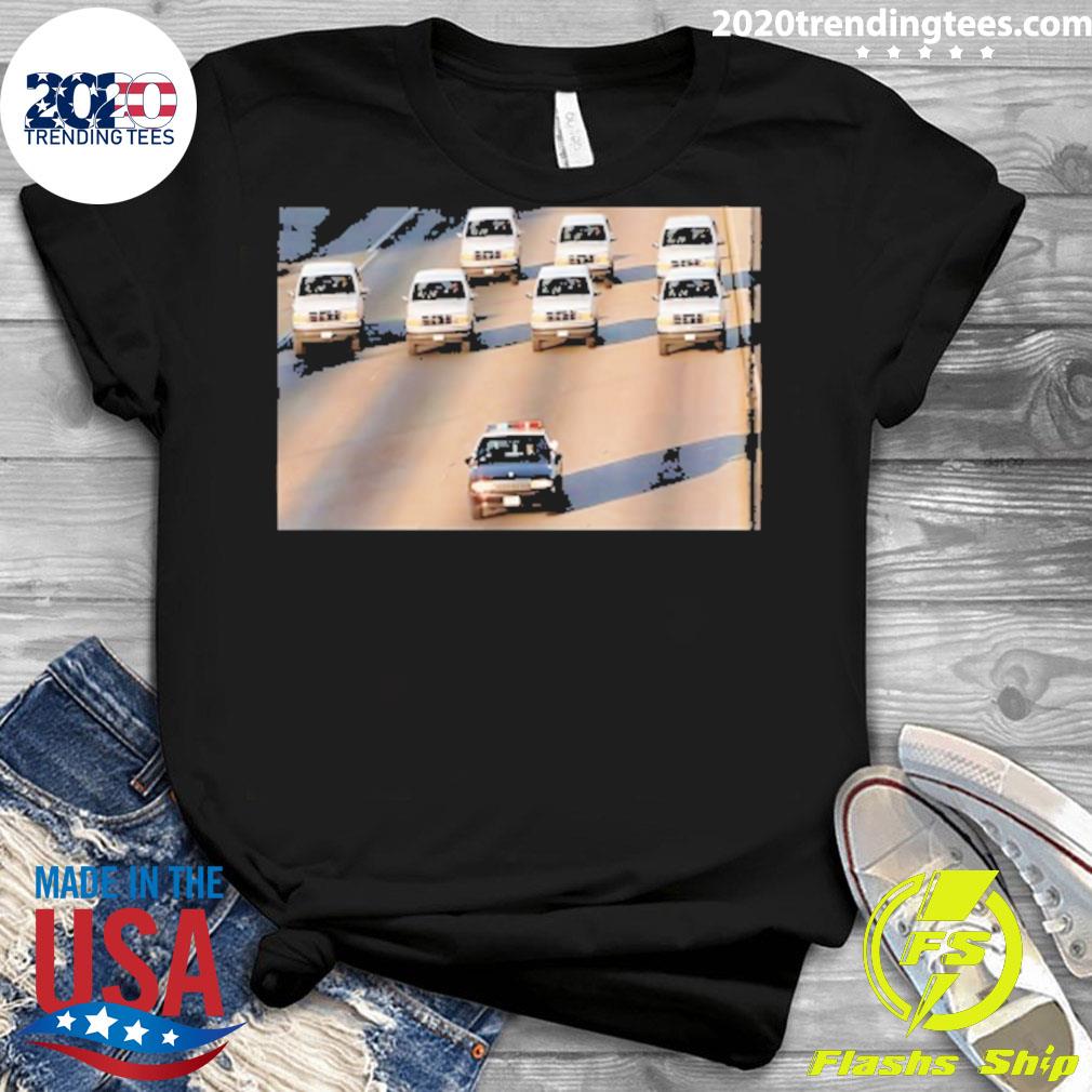 Official oj Simpson Car Chase - Adult & Kids T-Shirts, Sweatshirts & Hoodies apparel design preview 3