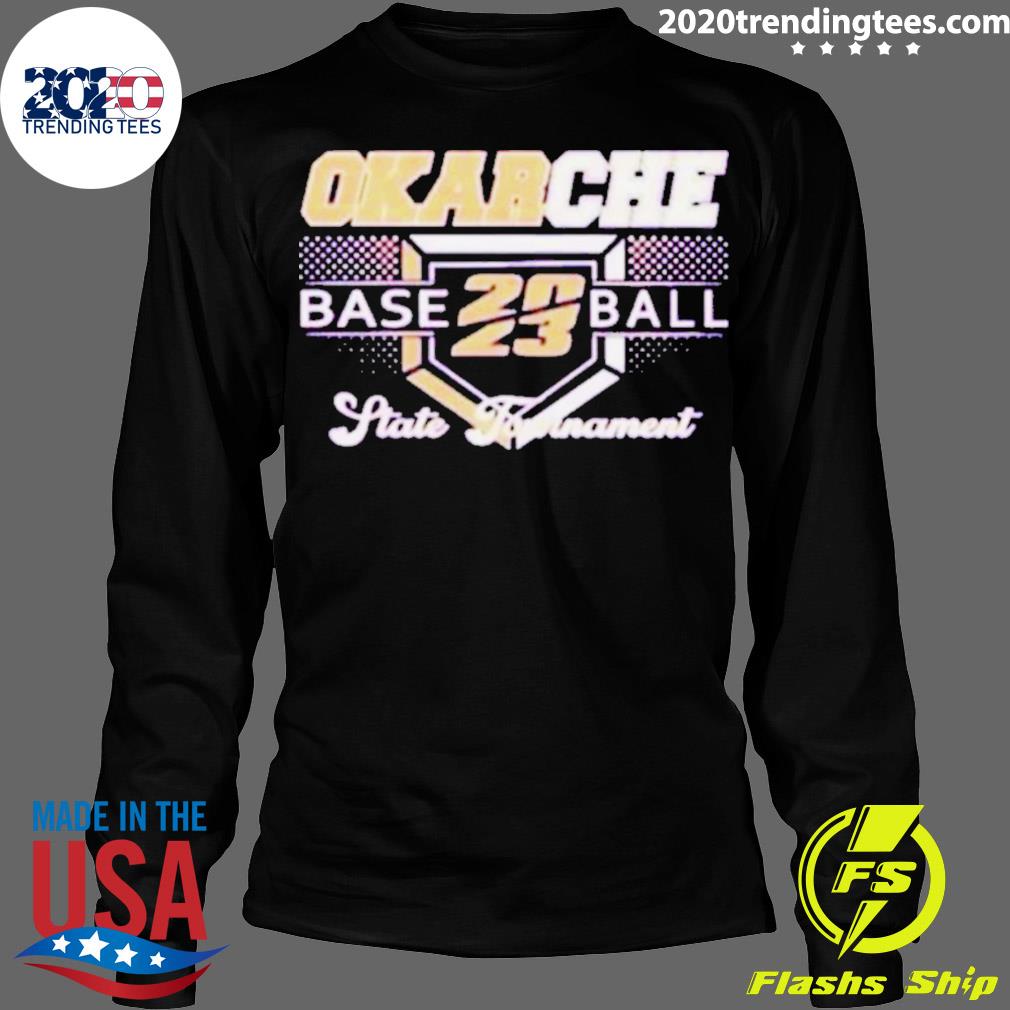 Official okarche Baseball 2023 State Tournament - Adult & Kids T-Shirts, Sweatshirts & Hoodies apparel design preview 4