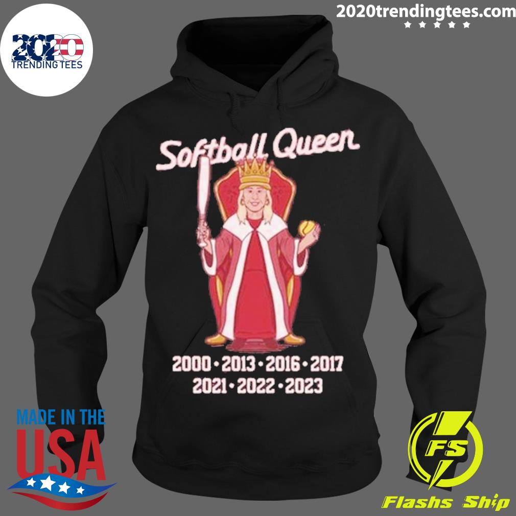 Official oklahoma Softball Queen 2000-2023 - Adult & Kids T-Shirts, Sweatshirts & Hoodies apparel design preview 2