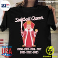 Official oklahoma Softball Queen 2000-2023 - Adult & Kids T-Shirts, Sweatshirts & Hoodies apparel design preview 1