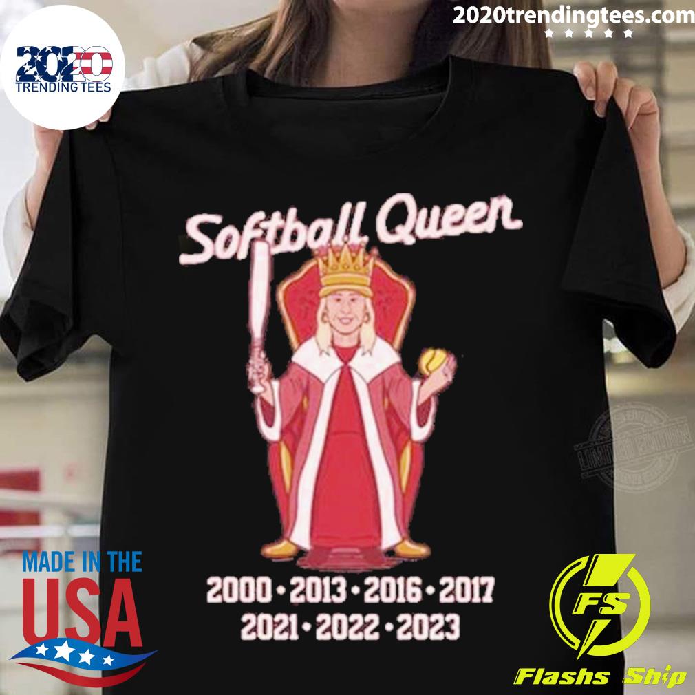 Official oklahoma Softball Queen 2000-2023 - Adult & Kids T-Shirts, Sweatshirts & Hoodies apparel design preview 1