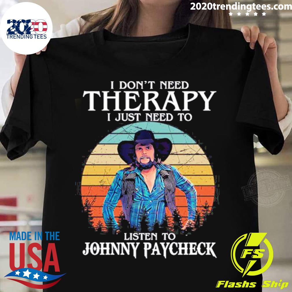Official old Violin Johnny Paycheck - Adult & Kids T-Shirts, Sweatshirts & Hoodies apparel design preview 1