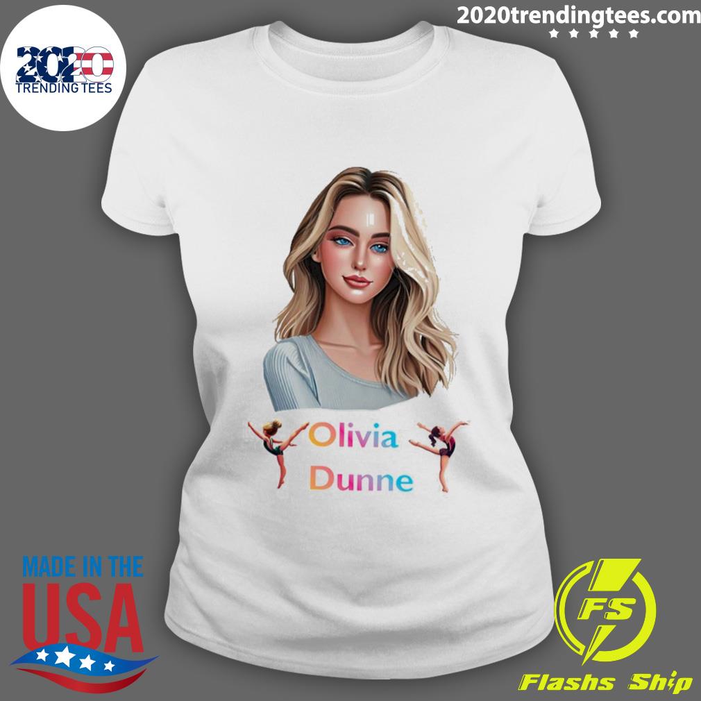 Official olivia Dunne Gymnastics - Adult & Kids T-Shirts, Sweatshirts & Hoodies apparel design preview 3