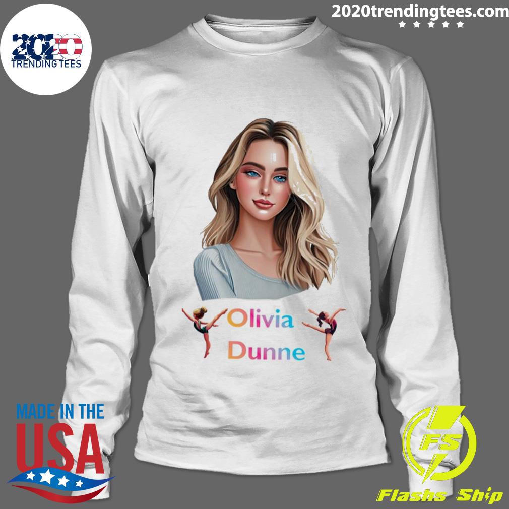 Official olivia Dunne Gymnastics - Adult & Kids T-Shirts, Sweatshirts & Hoodies apparel design preview 4