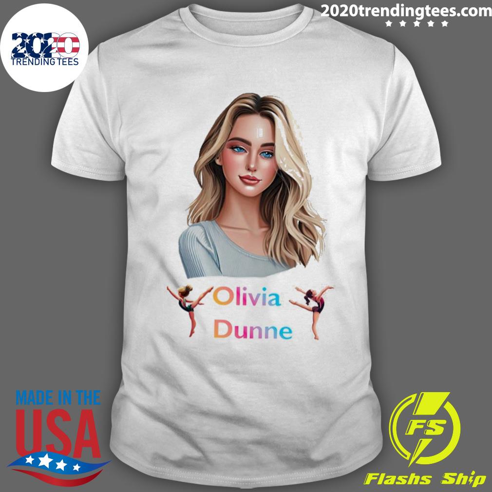 Official olivia Dunne Gymnastics - Adult & Kids T-Shirts, Sweatshirts & Hoodies apparel design preview 1