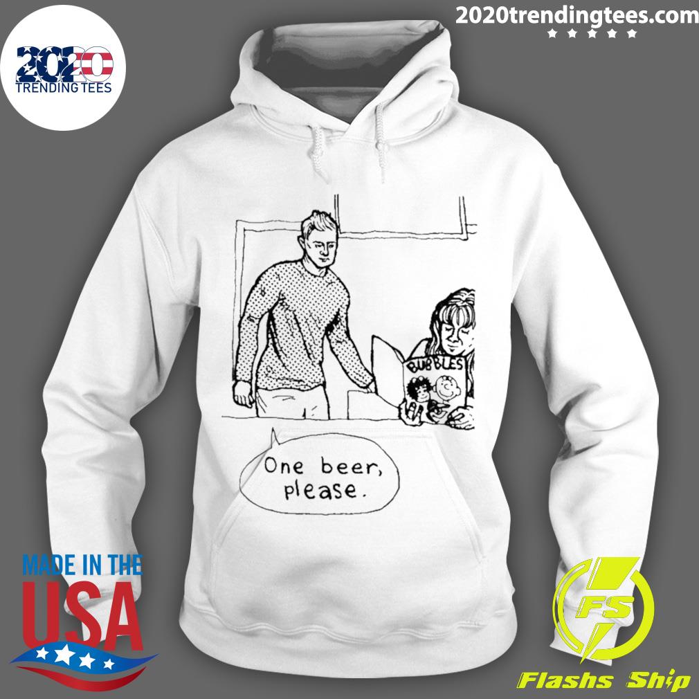 Official one Beer Please - Adult & Kids T-Shirts, Sweatshirts & Hoodies apparel design preview 2