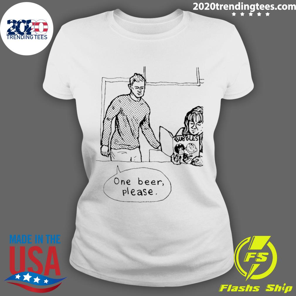 Official one Beer Please - Adult & Kids T-Shirts, Sweatshirts & Hoodies apparel design preview 3