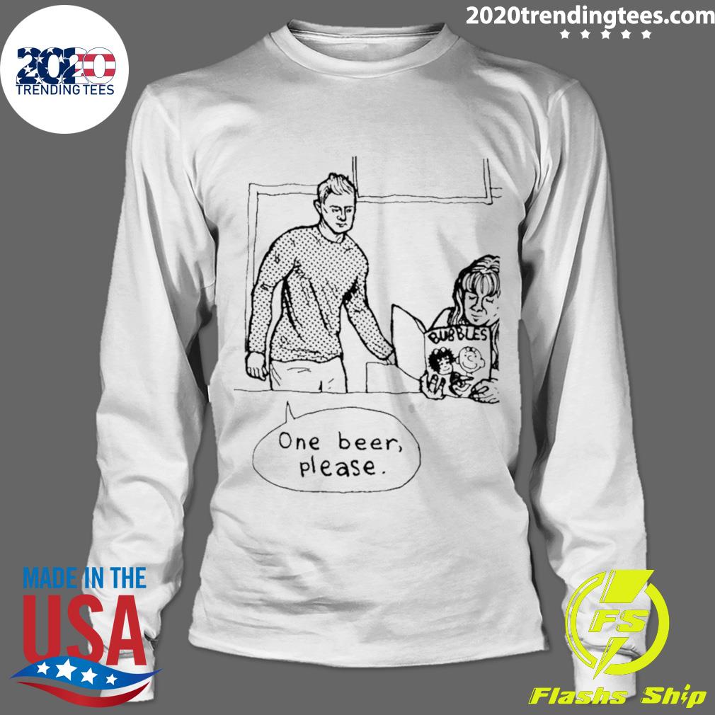 Official one Beer Please - Adult & Kids T-Shirts, Sweatshirts & Hoodies apparel design preview 4