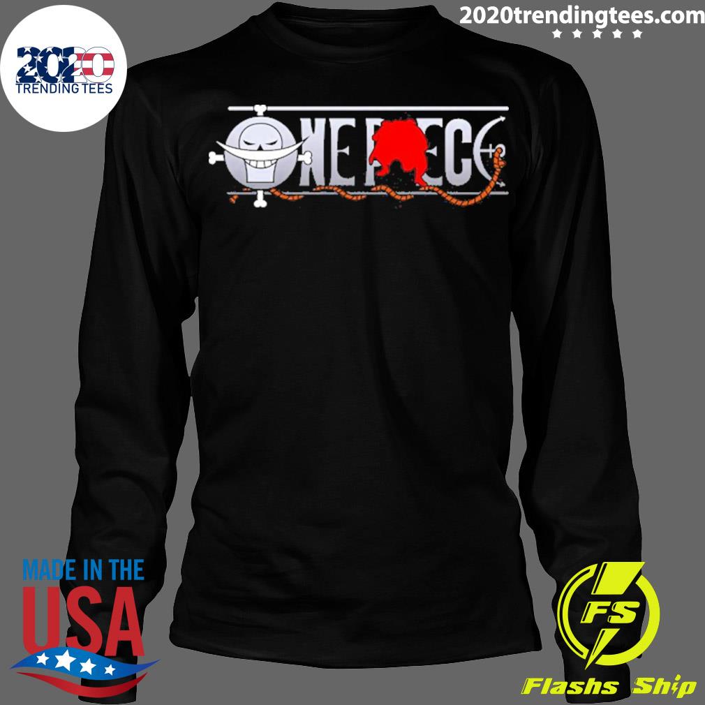 Official one Piece Whitebeard Logo Anime - Adult & Kids T-Shirts, Sweatshirts & Hoodies apparel design preview 4