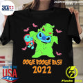Official oogie Boogie Bash 2022 Stitch Angel - Adult & Kids T-Shirts, Sweatshirts & Hoodies apparel design preview 1