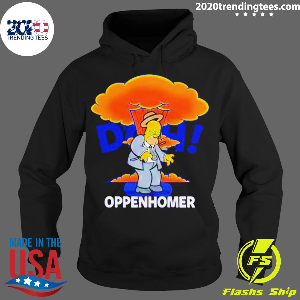 Official oppenhomer Homer Simpson - Adult & Kids T-Shirts, Sweatshirts & Hoodies apparel design preview 2