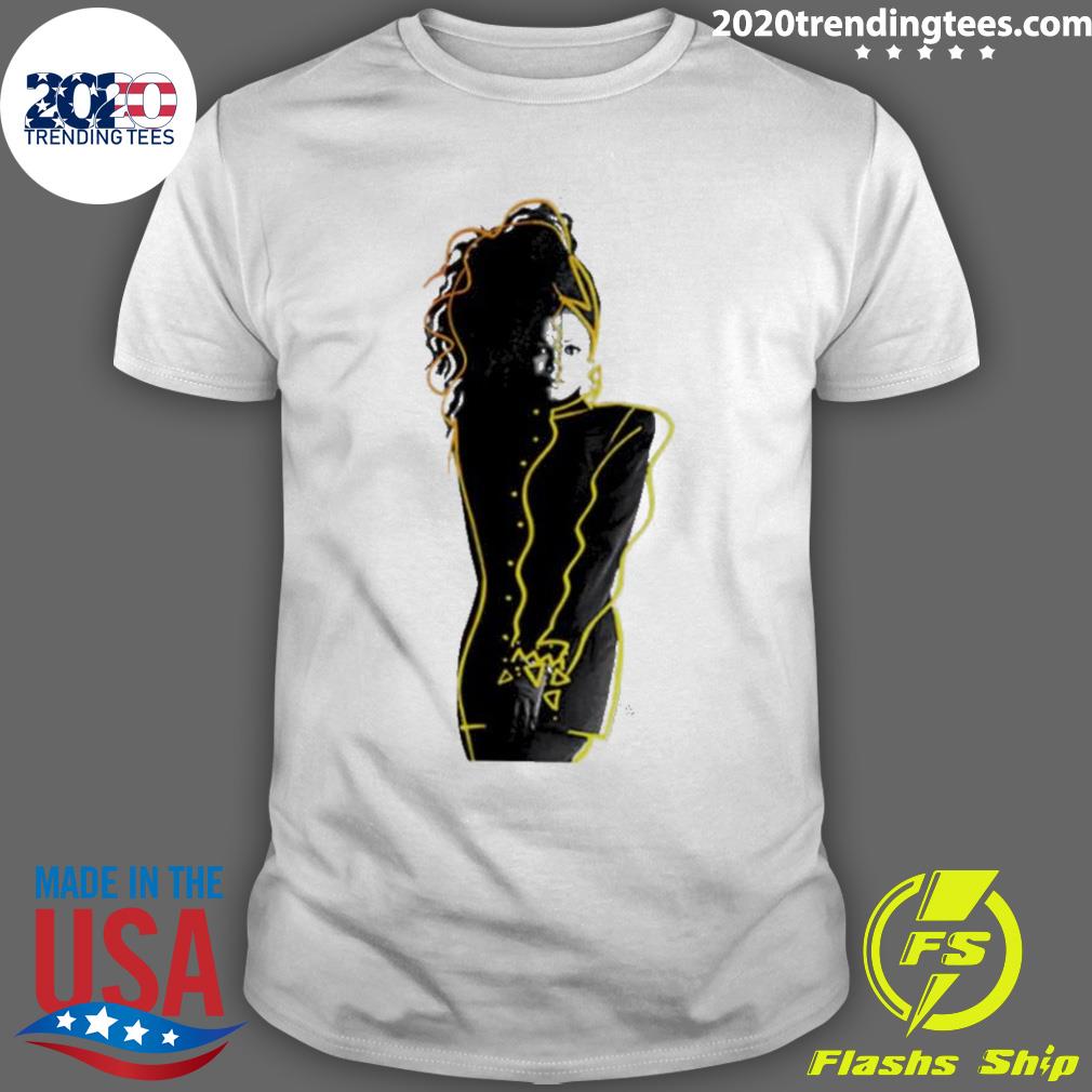 Official original Janet Jackson Control Vinyl - Adult & Kids T-Shirts, Sweatshirts & Hoodies apparel design preview 1