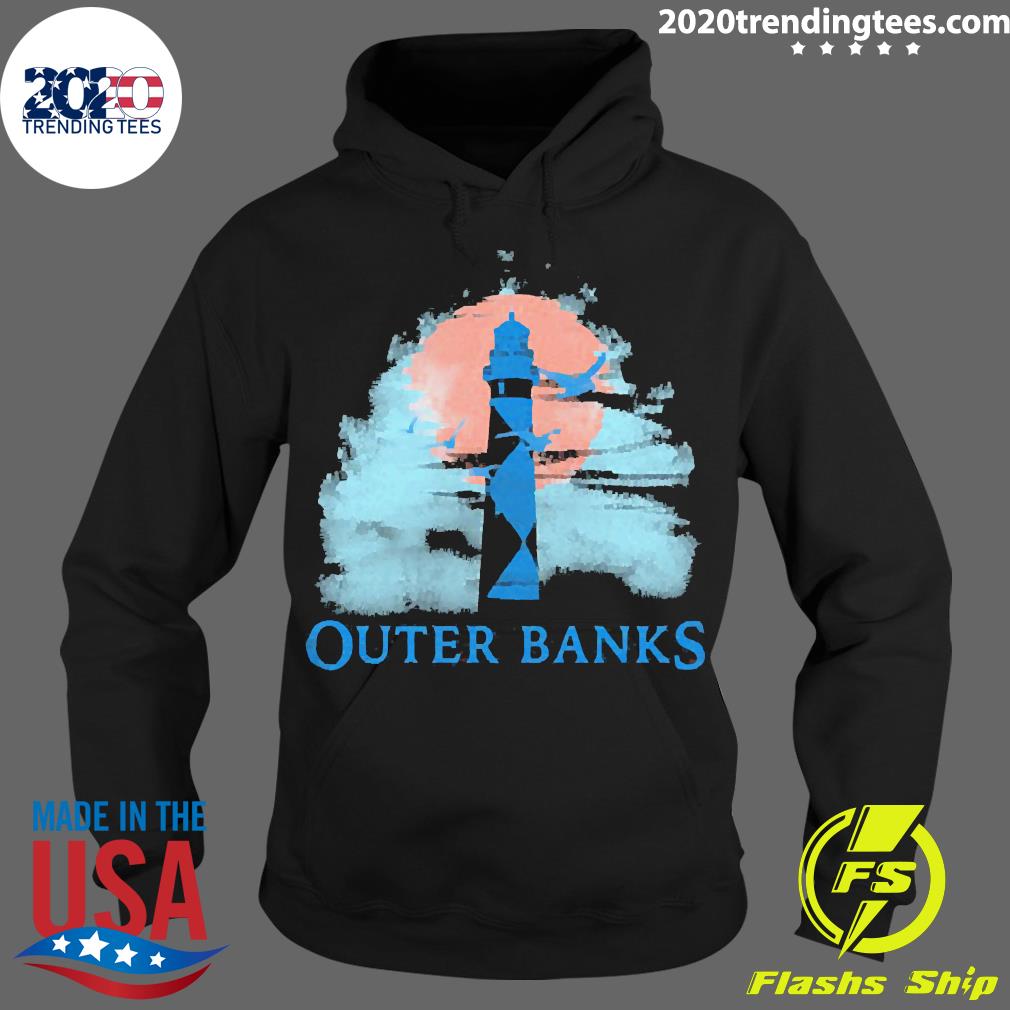 Official Outer Banks Lighthouse Logo Pocket - Adult & Kids T-Shirts, Sweatshirts & Hoodies apparel design preview 2