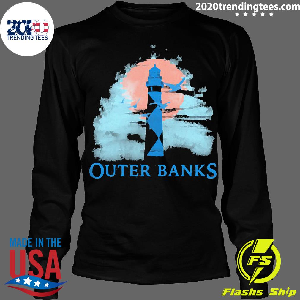 Official Outer Banks Lighthouse Logo Pocket - Adult & Kids T-Shirts, Sweatshirts & Hoodies apparel design preview 4