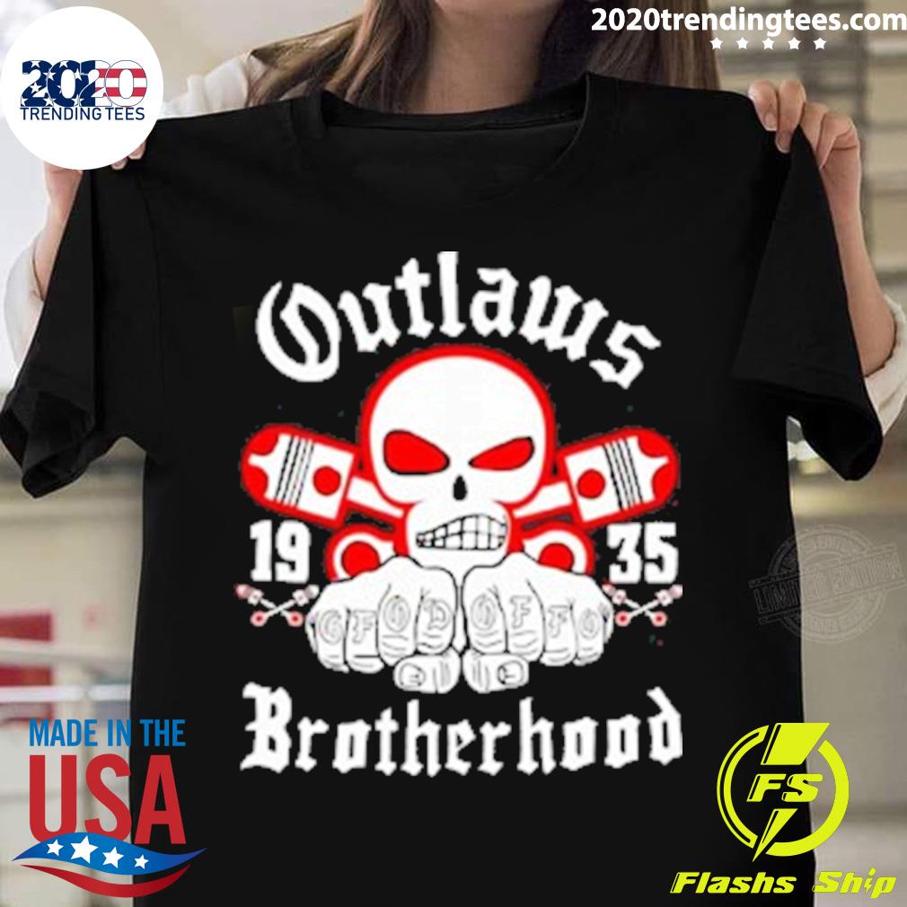 Official outlaws 1935 brotherhood - Adult & Kids T-Shirts, Sweatshirts & Hoodies apparel design preview 1