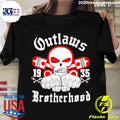Official outlaws 1935 brotherhood - Adult & Kids T-Shirts, Sweatshirts & Hoodies apparel design preview 1