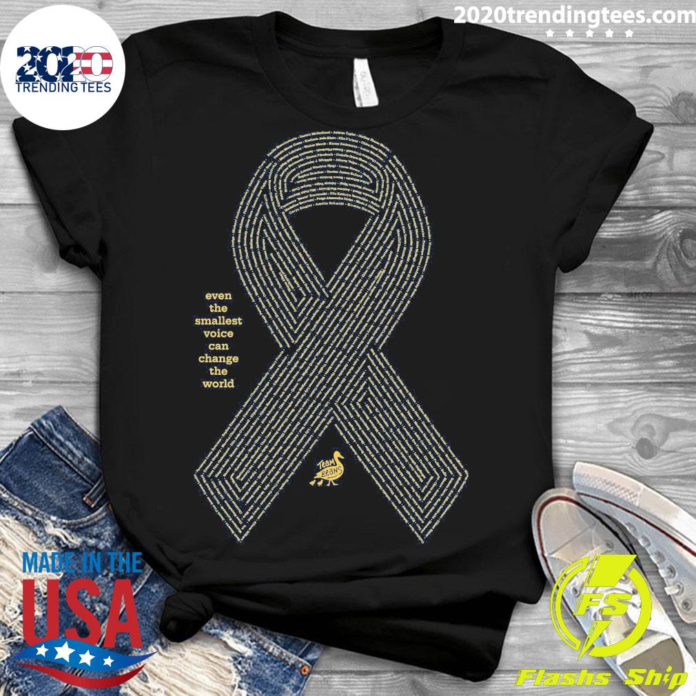 Official oven The Smallest Voice Can Change World - Adult & Kids T-Shirts, Sweatshirts & Hoodies apparel design preview 3
