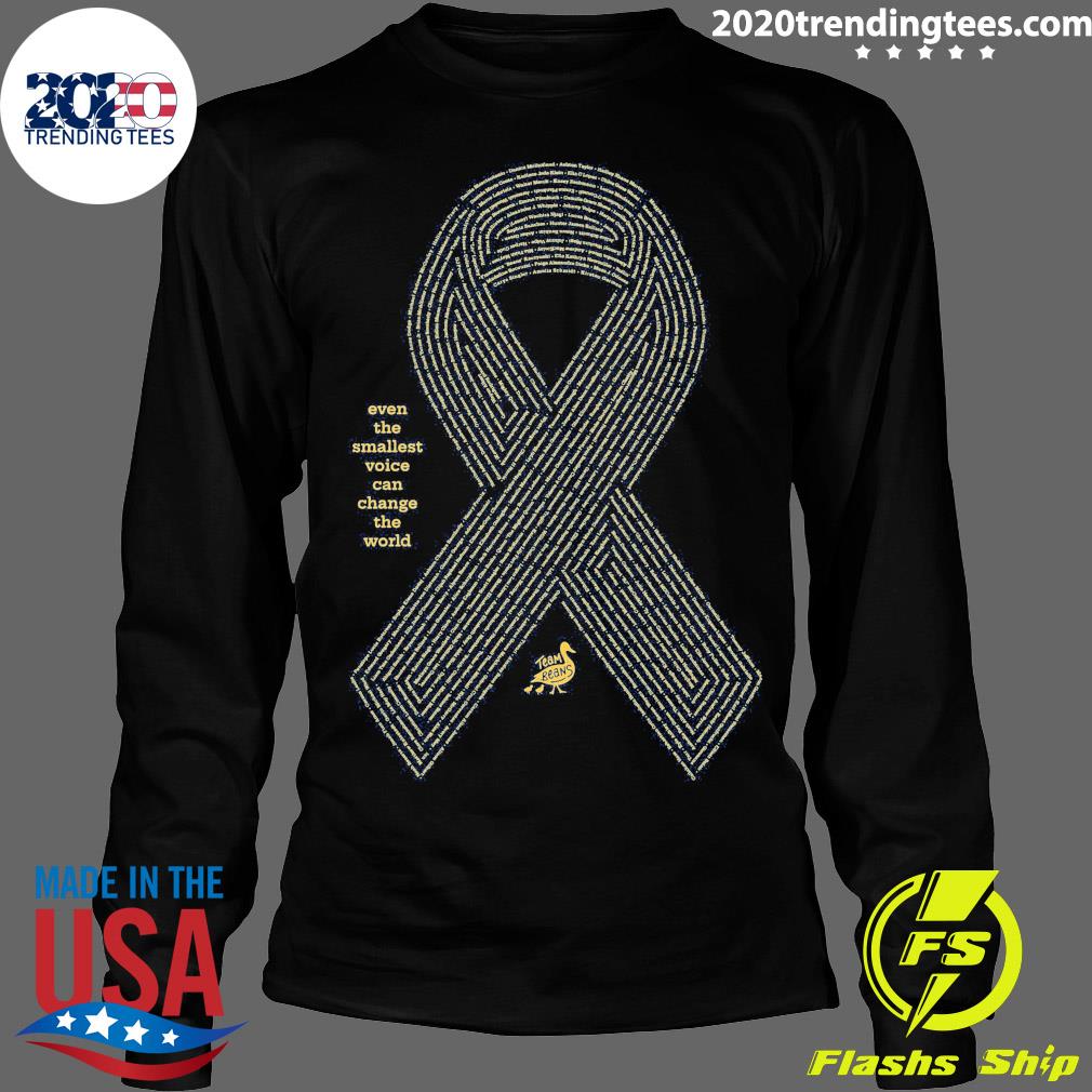 Official oven The Smallest Voice Can Change World - Adult & Kids T-Shirts, Sweatshirts & Hoodies apparel design preview 4
