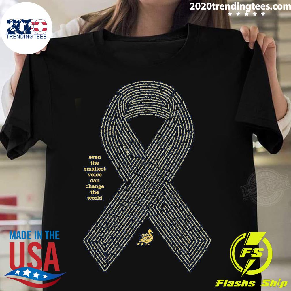 Official oven The Smallest Voice Can Change World - Adult & Kids T-Shirts, Sweatshirts & Hoodies apparel design preview 1