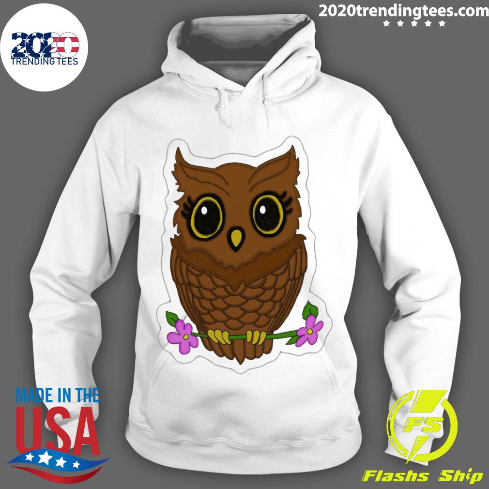 Official owl Eyes Wide Open - Adult & Kids T-Shirts, Sweatshirts & Hoodies apparel design preview 2