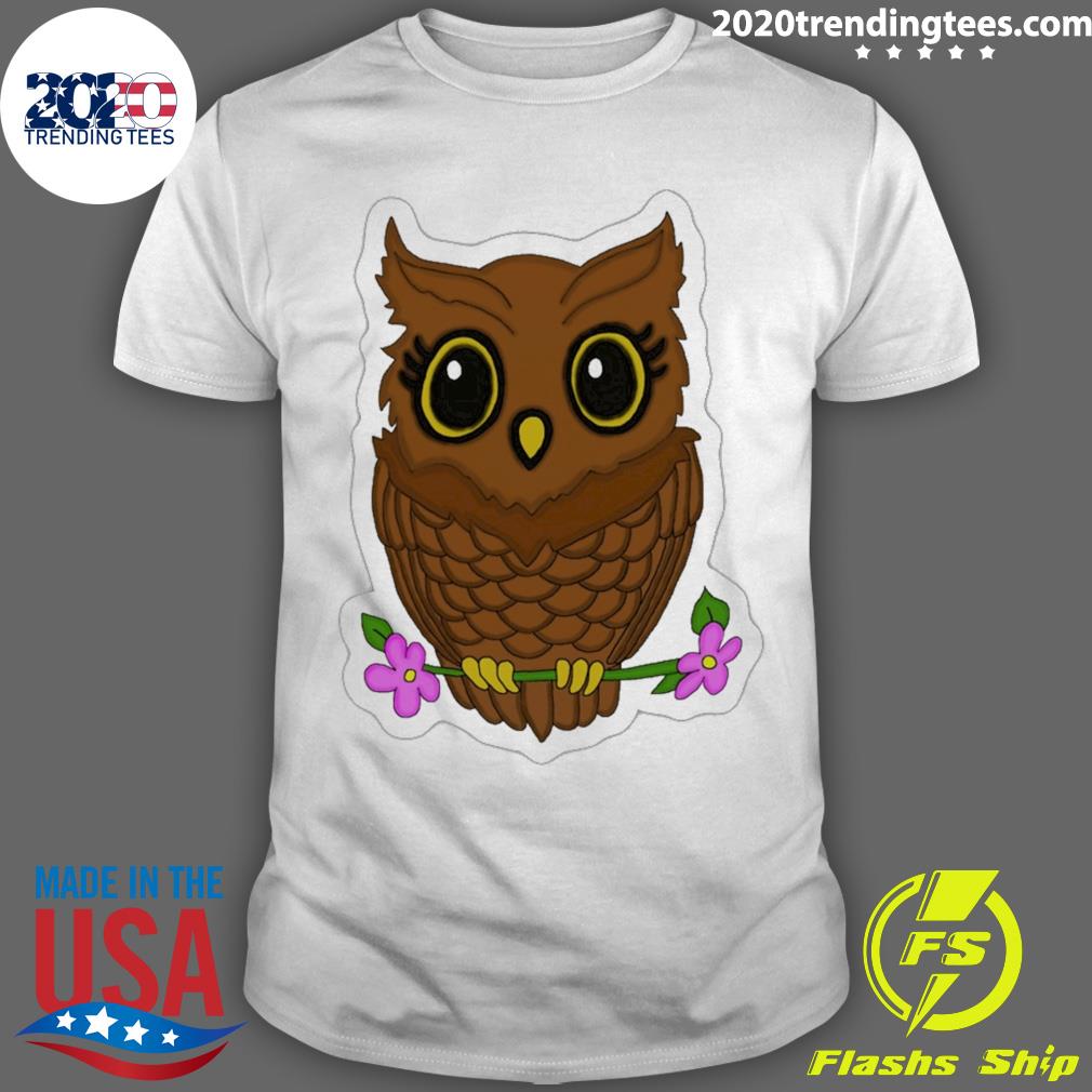 Official owl Eyes Wide Open - Adult & Kids T-Shirts, Sweatshirts & Hoodies apparel design preview 1
