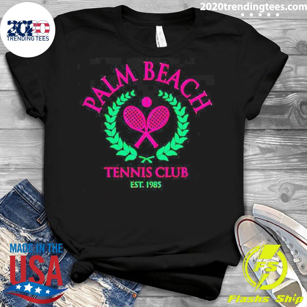 Official palm Beach Tennis Club - Adult & Kids T-Shirts, Sweatshirts & Hoodies apparel design preview 3