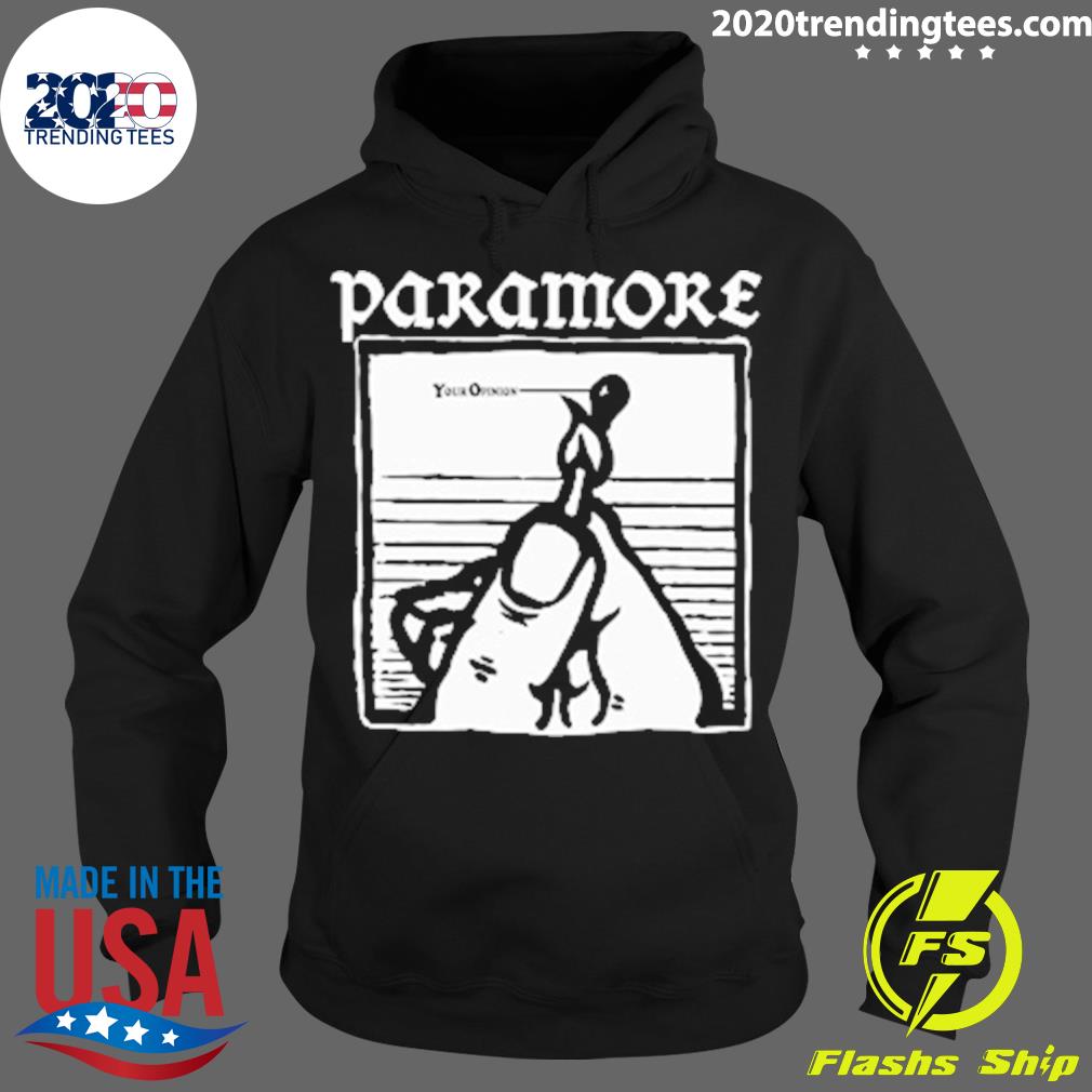 Official paramore Your Opinion Burn - Adult & Kids T-Shirts, Sweatshirts & Hoodies apparel design preview 2